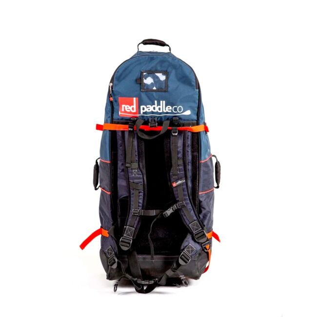 Red Paddle Co, 10´6 Ride MSL - Limited Edition, SUP-bräda Paket - Red Paddle Co ATB Transformer Board Bag SUP vaska baksidan