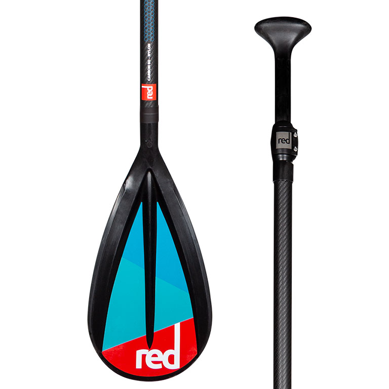 Produkt: Red Paddle, Carbon 50 Nylon, 3-delat kol- och glasfiberskaft nylonblad - Outlet