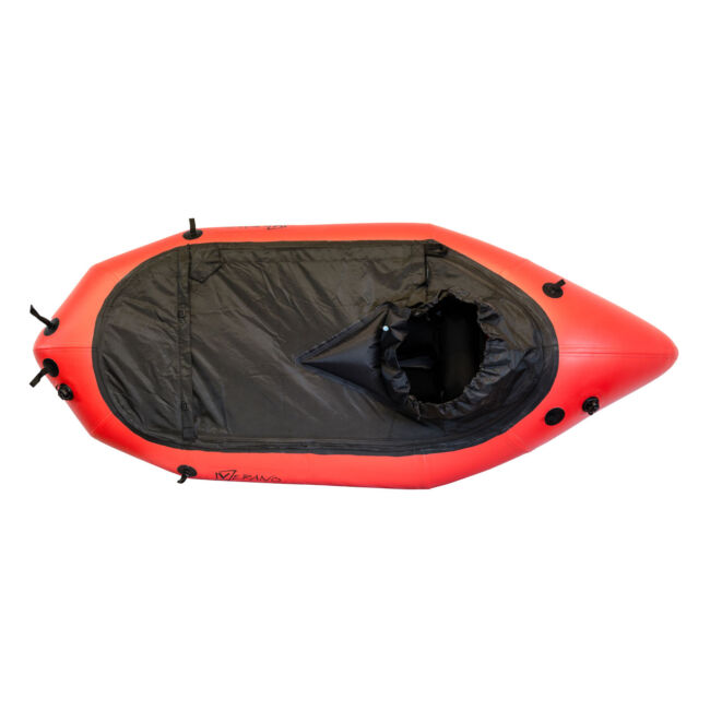 Verano pack raft top view med kapell