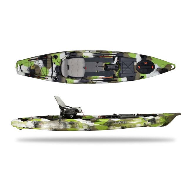 Feelfree Lure11.5v2 desert camo top side-view