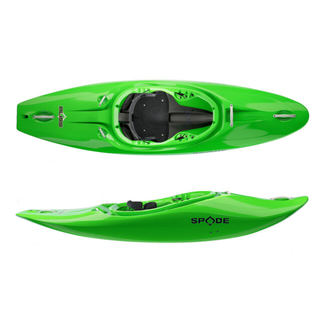 Spade kayaks Bliss forskajak top and side