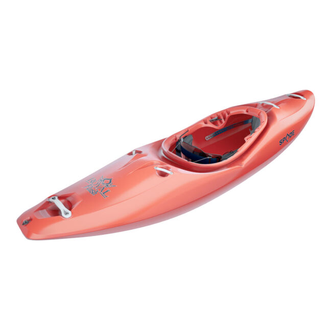 Spade kayaks Royal Flush forskajak bak perspektiv
