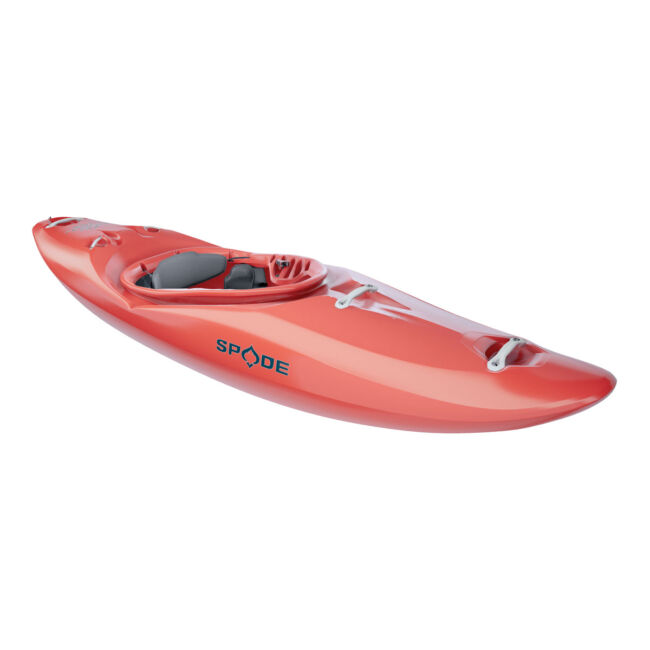 Spade kayaks Royal Flush forskajak from persektiv
