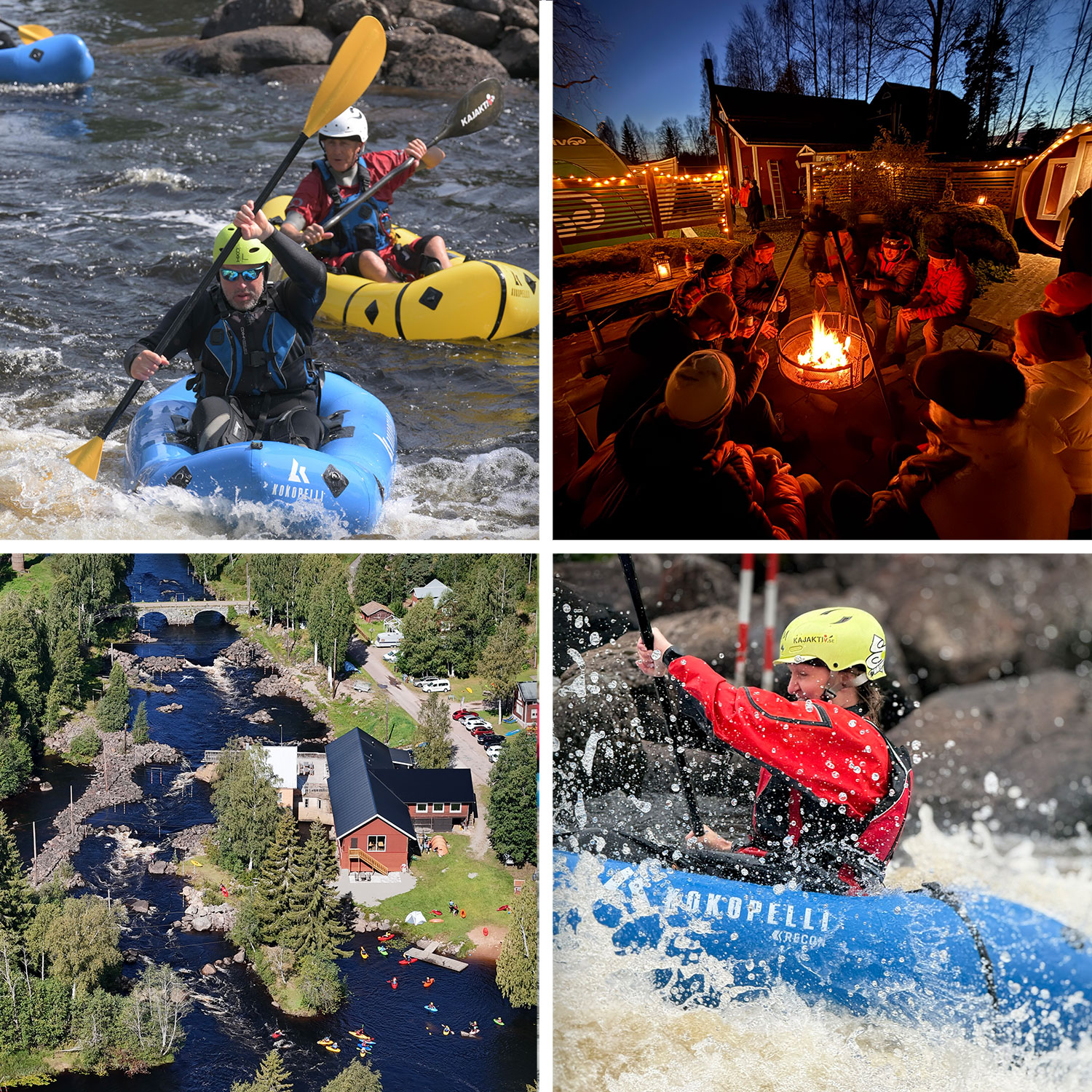 paddla fors på ett tryggt och säkert sätt med vänner eller familjen erbjuder vi dagsturer i Packraft ett stenkast från vår butik i Dala-Floda