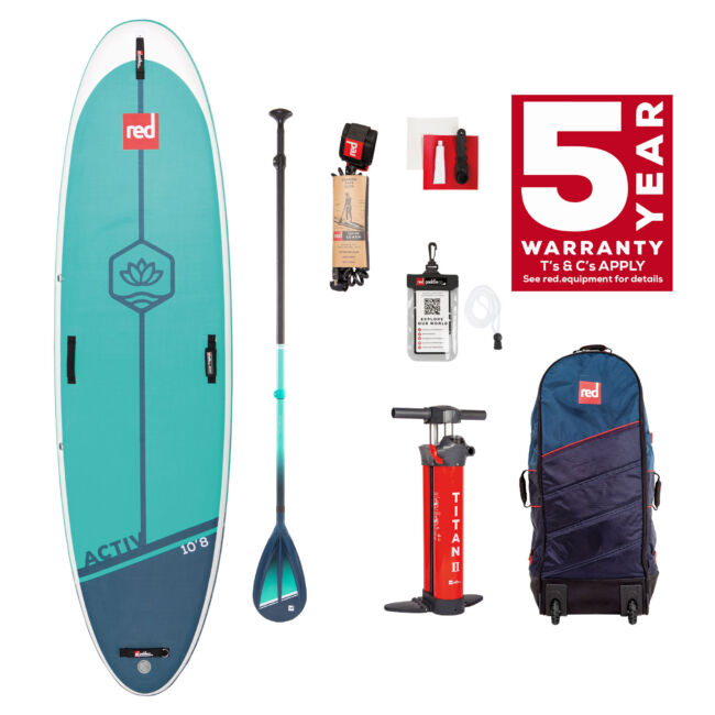 Red Paddle Co, 10´8 Activ MSL, SUP-bräda - sup bräda activ 108 Cruise Tough Package 2022