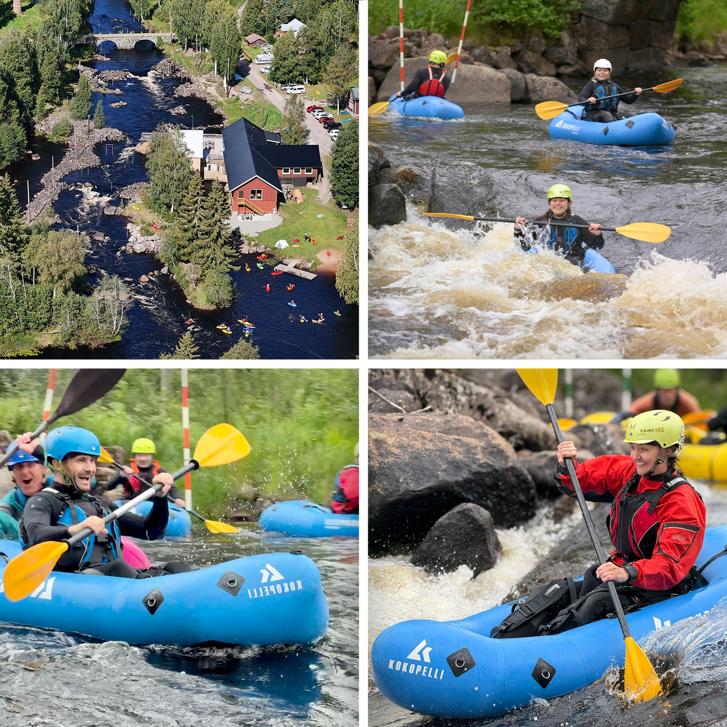 fors på ett tryggt och säkert sätt med vänner eller familjen erbjuder vi dagsturer i Packraft bara ett stenkast från vår butik i Dala-Floda, Dalarna.