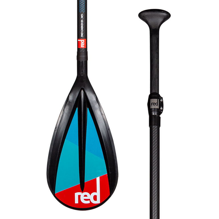 Produkt: Red Paddle, Midi Carbon 50 Nylon, 3-delat kolfiberskaft nylonblad - Outlet