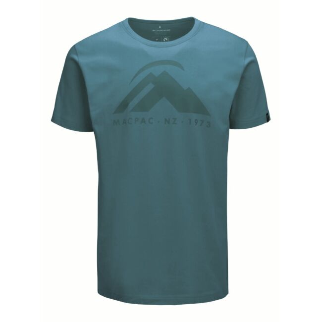 Macpac, Mountain Organic Tee, t-shirt - Macpac Mountain Organic FT SS Tee