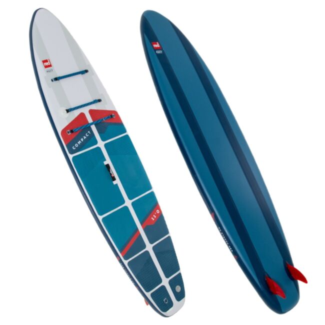 Red Paddle Co, 11´0 Compact, SUP-bräda - Paket - Red Paddle Co Compact 11.0 ovan under