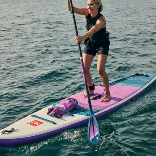 Red Paddle Co, 11´0 Sport MSL - Violett, SUP-bräda - Paket - Red Paddle Co Sport 11.0 Purple Lila Violett lifestyle