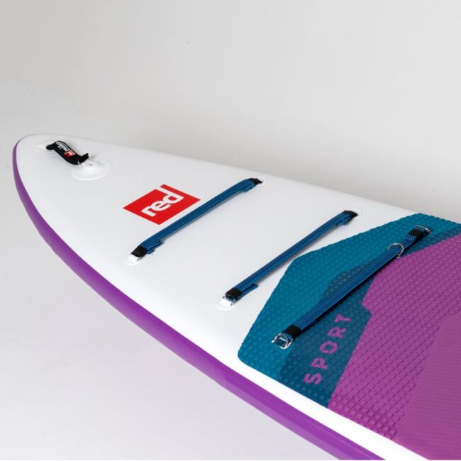 Red Paddle Co, 11´0 Sport MSL - Violett, SUP-bräda - Paket - Red Paddle Co Sport 11.0 Purple Lila Violett ovan fram