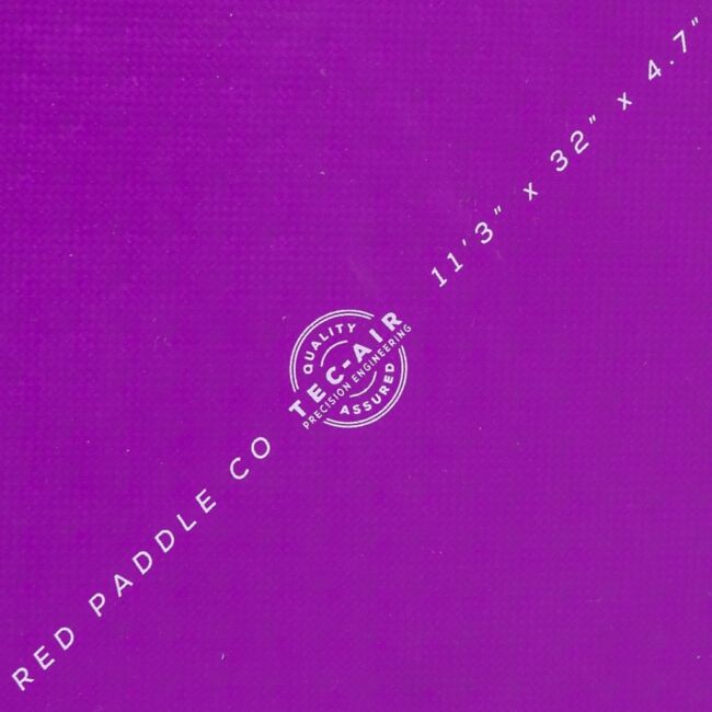 Red Paddle Co, 11´3 Sport MSL - Violett, SUP-bräda - Paket - Red Paddle Co Sport 11.3 Purple detalj