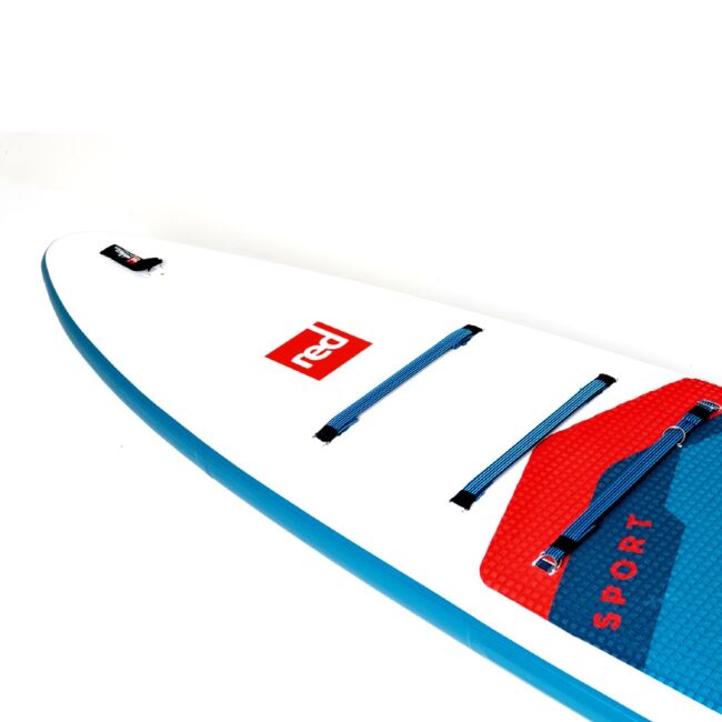 Red Paddle Co, 12´6 Sport MSL, SUP-bräda - Paket - Red Paddle Co Sport 12.6 ovan fram