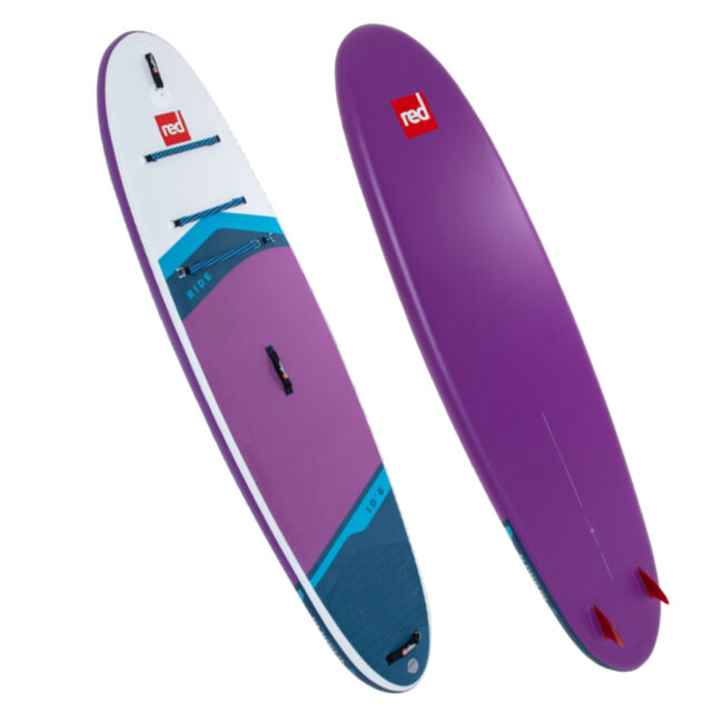 Red Paddle Co, 10´6 Ride MSL - Violett, SUP-bräda - Paket - Red Paddle Co 23 Ride 10.6 Purple ovan under