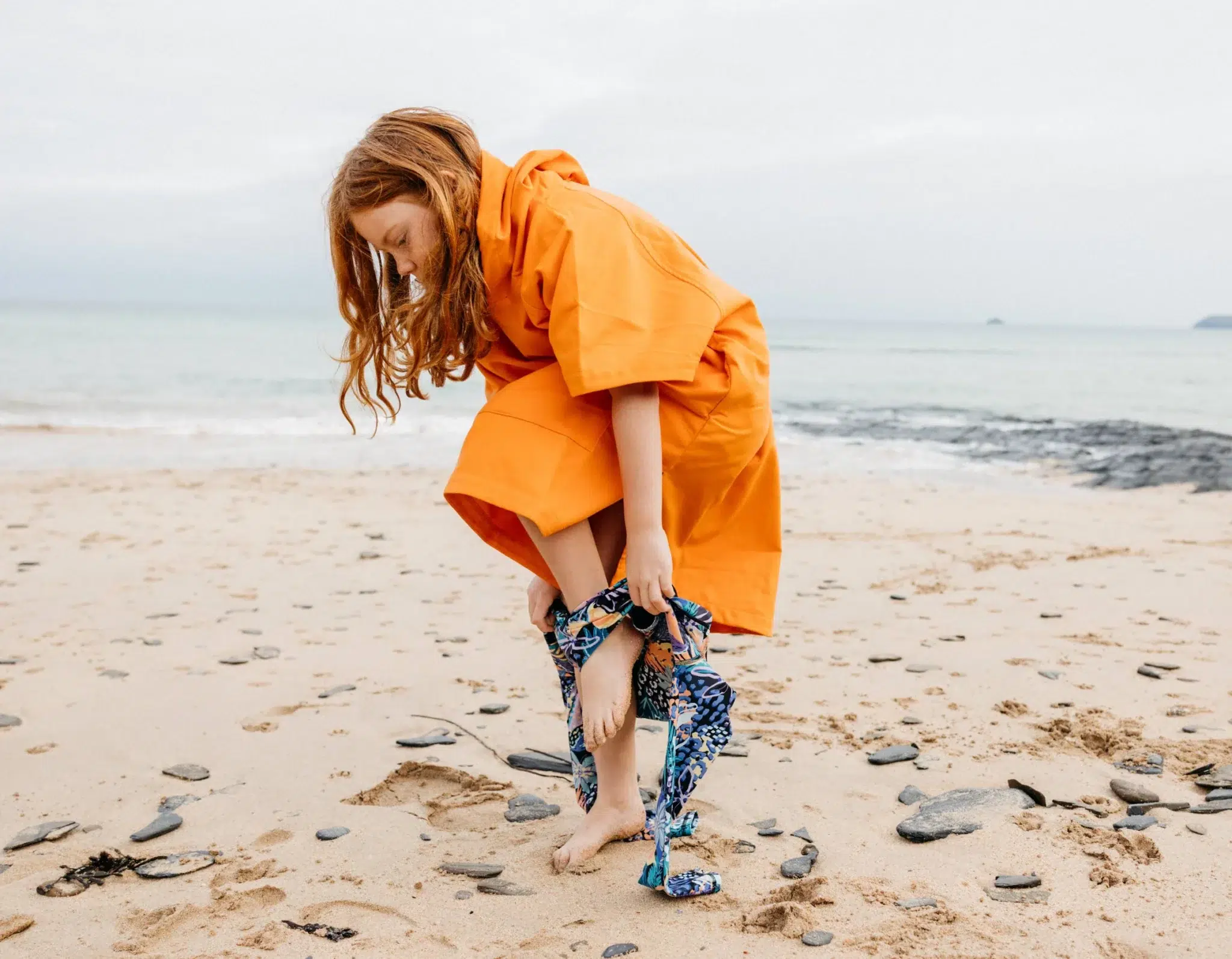 Red Paddle Quickdry Change Robe, Bitter Orange, till Barn - Red Paddle Quickdry Change Robe, Bitter Orange, till Barn - Bild 9
