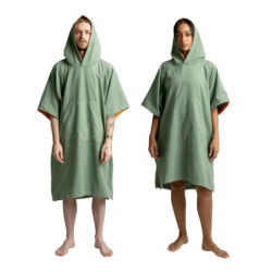 Red Paddle Quickdry Change Robe Sage Green
